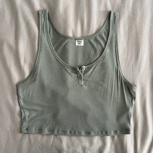 Aritzia Sunday Best Kara Tank | Sage green | Size L